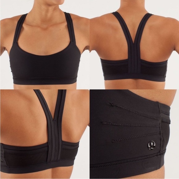 lululemon athletica Other - Lululemon Cardio Kick Bra Black